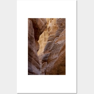 Slot Canyon - Tent Rocks, New Mexico Posters and Art